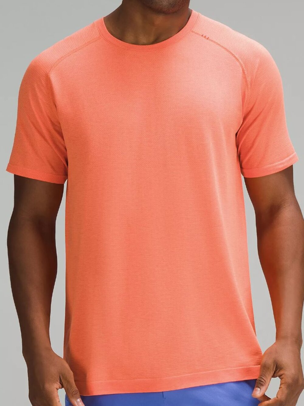 Lululemon Metal Vent Tech SS Tee Shirt - Warm Coral/Highlight Orange - Medium